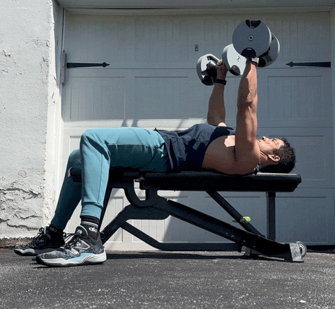 dumbbell press