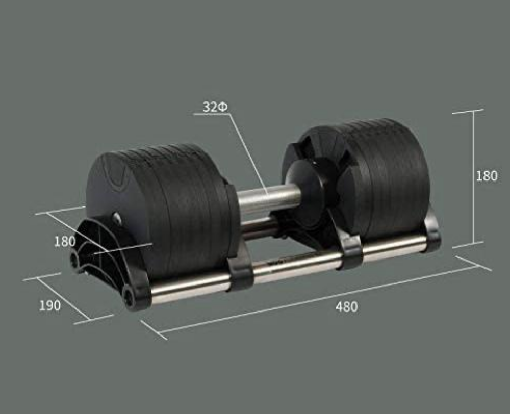 NÜOBELL 80lb Cradle | SMRTFT | Adjustable Dumbbells Cradle