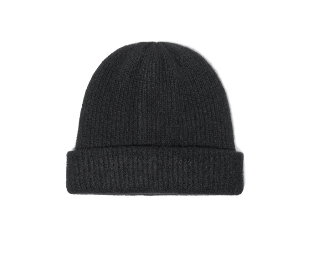 Top Black Ribbed Cashmere Beanie | Best Beanie For Men 2021 | SMRTFT 
