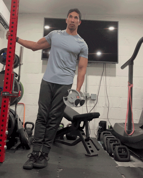 lean away lateral raises