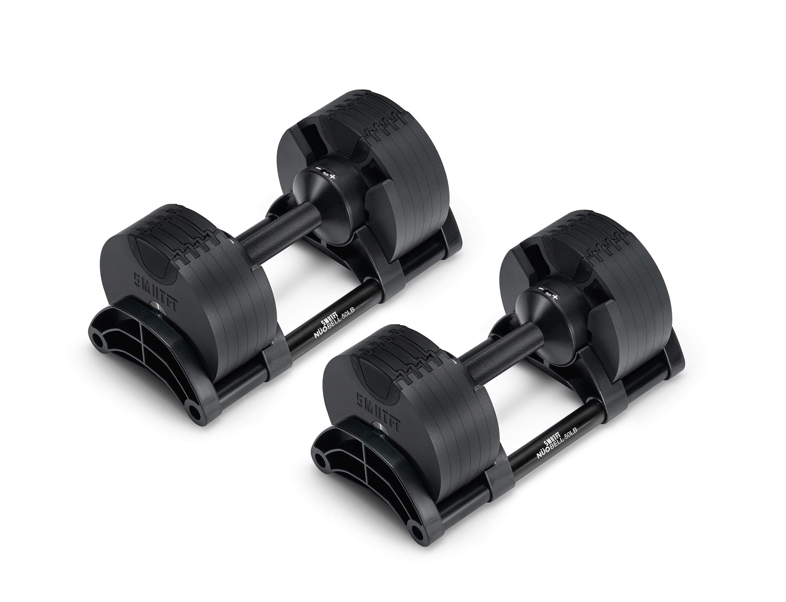 New Matte Black 50 lb dumbbell By SMRTFT