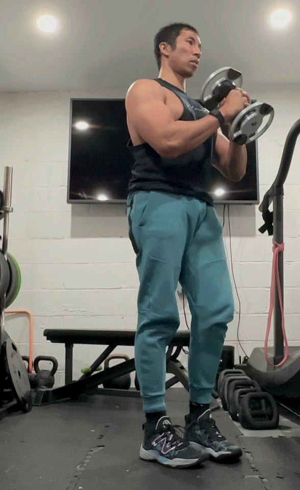 Reverse Lunge to Halo