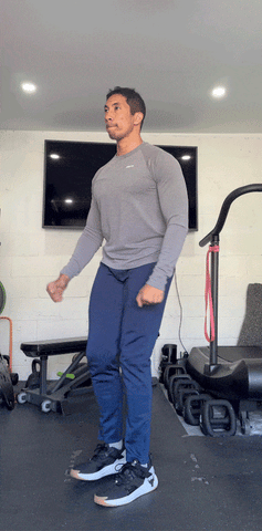reverse lunge to power step